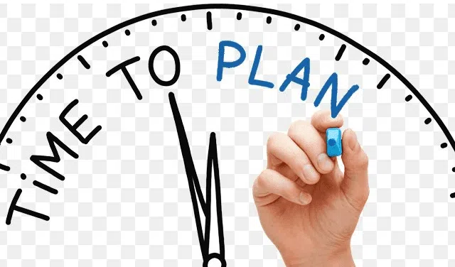 time to plan